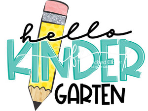 {Hello Pencil} grade level tee