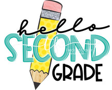 Load image into Gallery viewer, {Hello Pencil} grade level tee