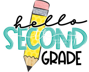 {Hello Pencil} grade level tee