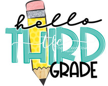 Load image into Gallery viewer, {Hello Pencil} grade level tee